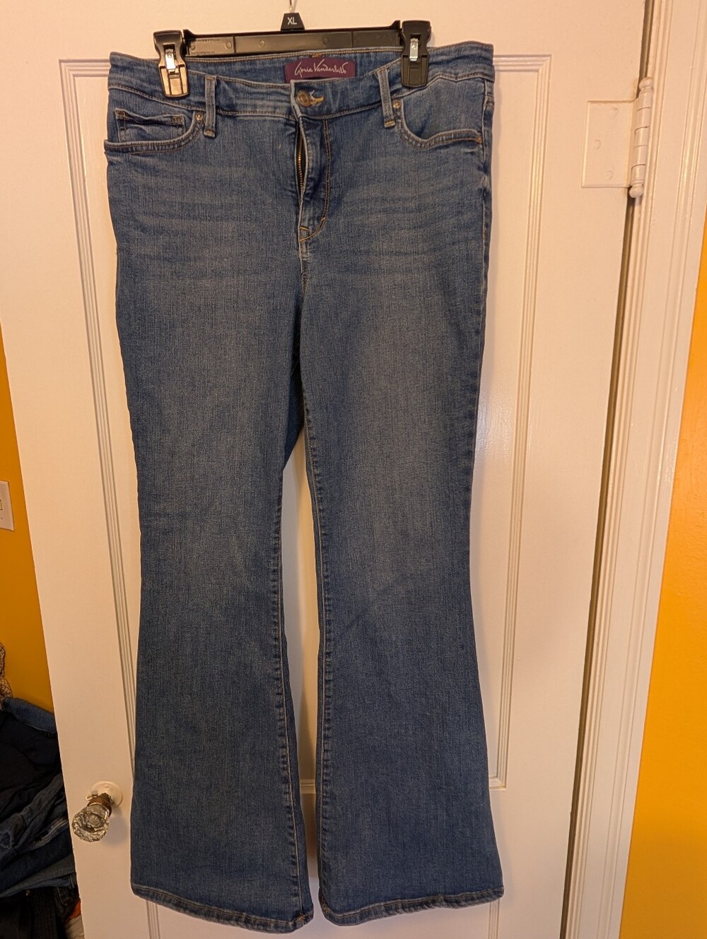 Gloria Vanderbilt Medium Blue Flare Jeans
